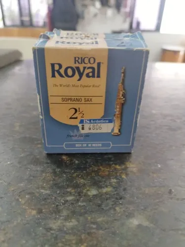 3 caixas de palheta para Sax Soprano ( 30 unidades)
