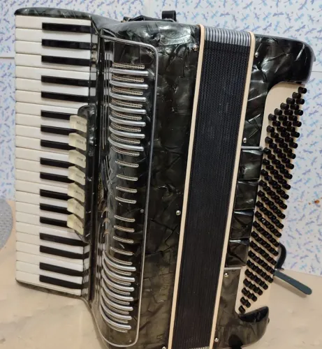 Acordeon 120bx salanti (by giulietti) impecável 