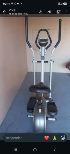 Vendo aparelho de ginástica Elíptico