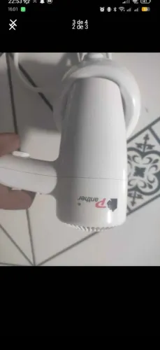 Secador de cabelo de parede