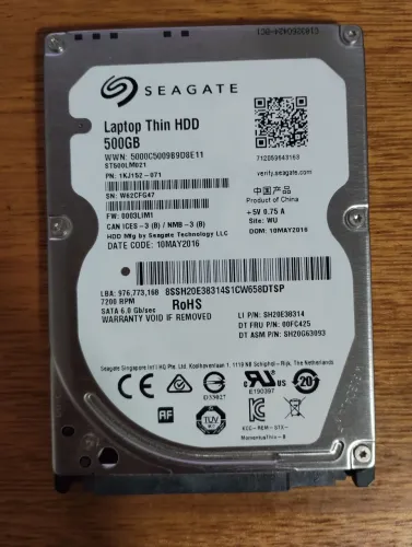 Hd Seagate 500gb 2.5