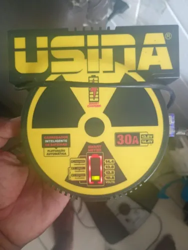 Carregador de bateria Usina 12v 32a bivolt
