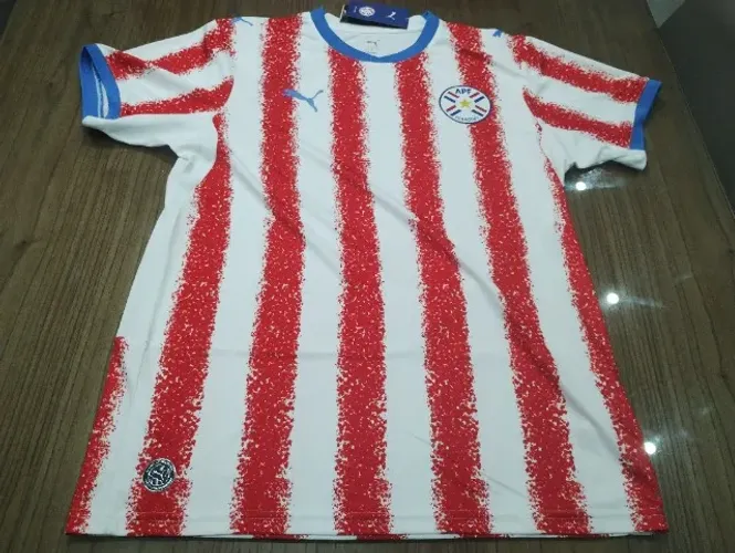 CAMISA SELEÇÃO paraguai ORIGINAL home MEGA RARA copa do mundo 2026