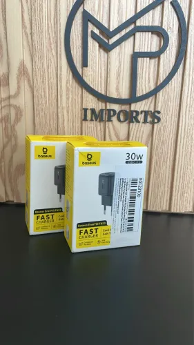 Carregador Baseus 30W USB-C - Carregamento Rápido