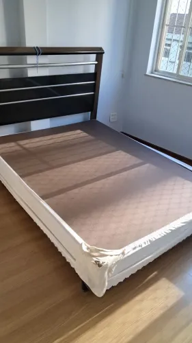Base cama box com cabeceira