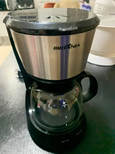 Cafeteira Britânia 18 Cafés Inox - Nunca Usada