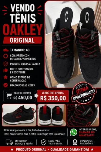 Tênis Oakley número 43