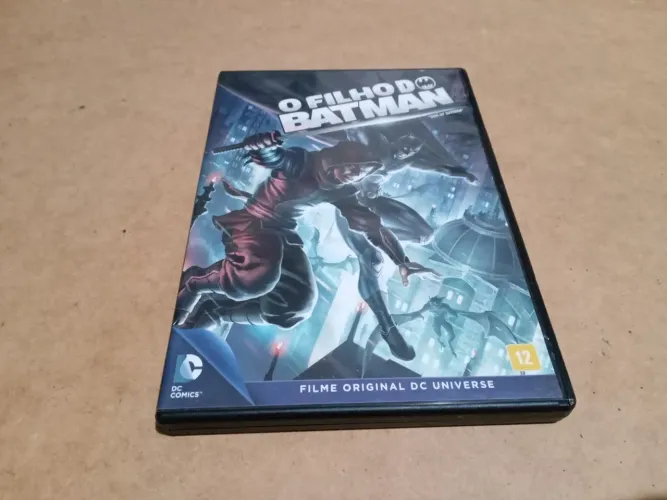 Dvd o filho do Batman dc comics filme original 