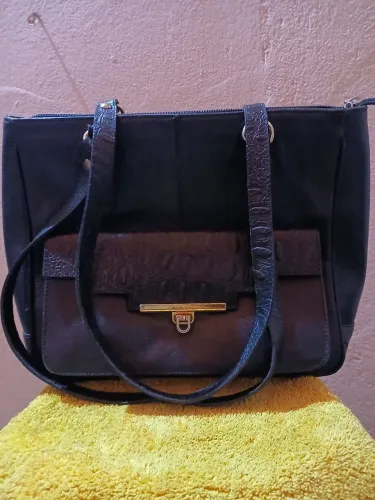 BOLSSA COURO FINO G COURO . zap *22