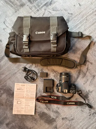 Canon EOS Rebel SL3 + Lente 18-55mm Original + Bolsa Canon | Excelente Estado