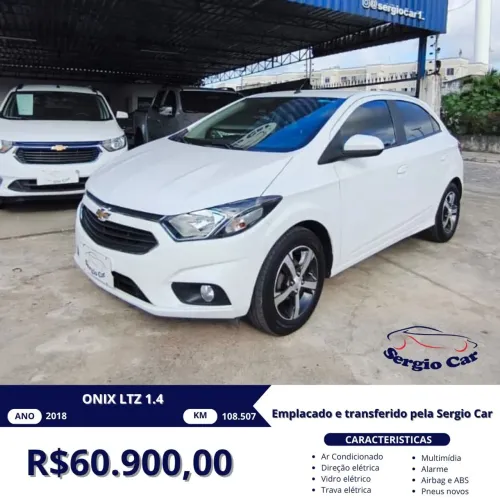 Chevrolet Onix Hatch LTZ 1.4 8V Flex Mec. 4P 2018