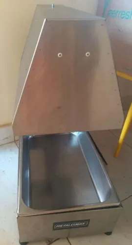 Conservador aquecedor de fritura elétrico