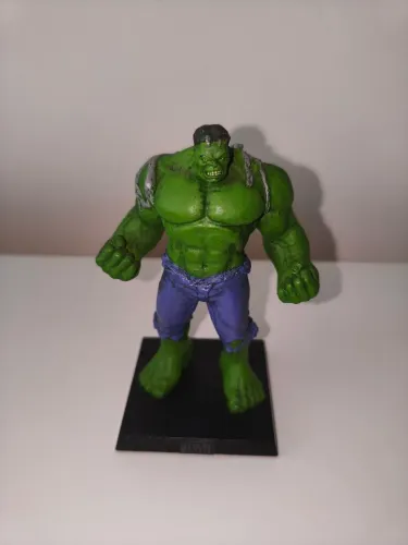 Miniatura Hulk Eaglemoss Marvel #32 Metal + Caixa + Fascículo