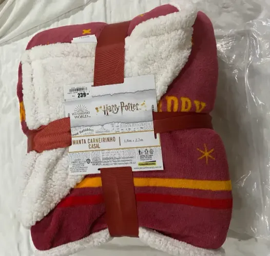 Manta Carneiro CASAL HARRY POTTER pernambucanas