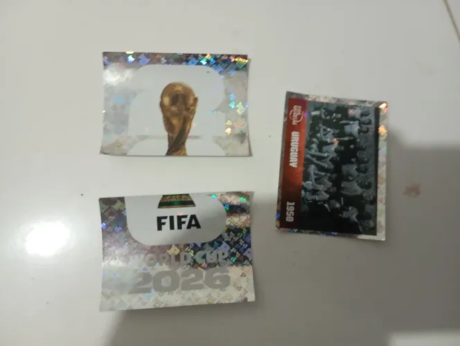 Vendo figurinhas raras copa 2026
