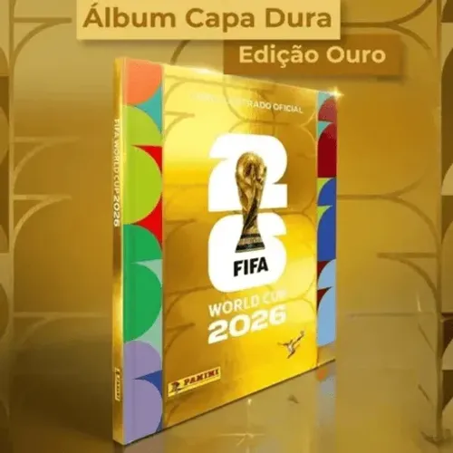 ALBUM CAPA DURA EDIÇÃO OURO LACRADO 2 unidades