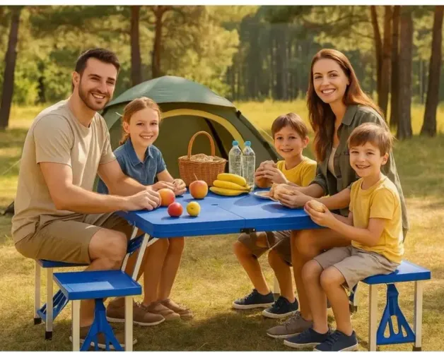 Mesa Camping Passeio Articulada