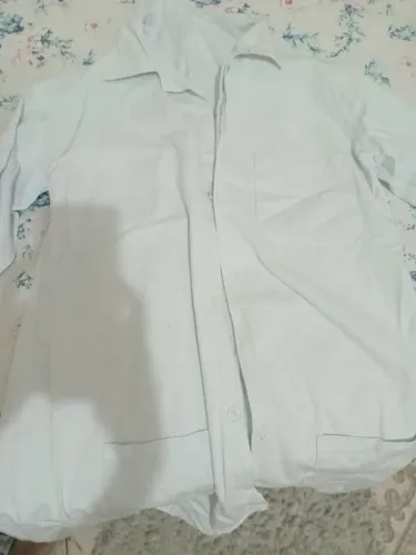 Jaleco branco semi novo