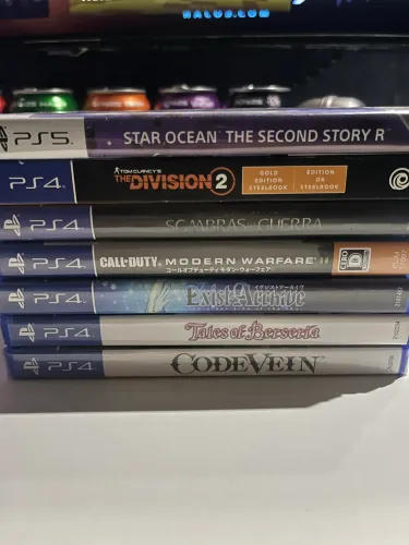 Lote de Jogos PS4 e PS5