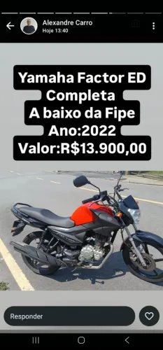 Vendo moto 