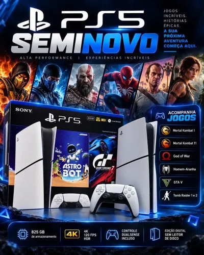 PS5 semi novo