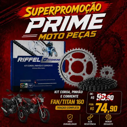 TRAÇÃO RIFFEL FAN/TITAN 160