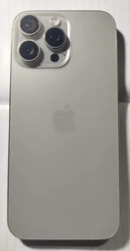 iPhone 16 pro max 256 titânio natural