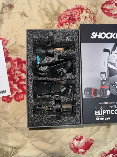 VENDO LED PROJETOR SHOCKLIGHT H7 OU TROCO POR LED H4