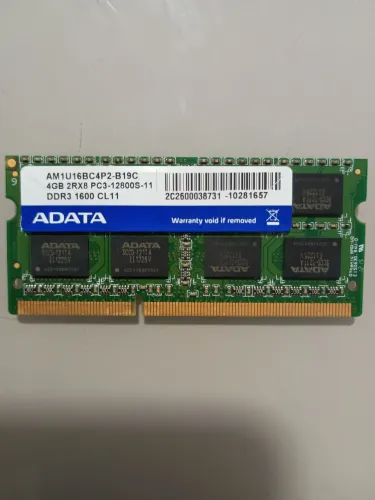 Memória para notebook DDR 3 de 4 GB