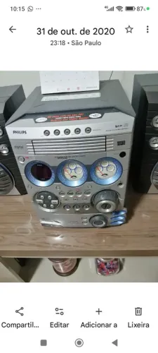 Mini sistema Philips fmw923