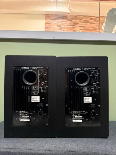 Par de Monitor de Referência para Studio Yamaha HS8 preto