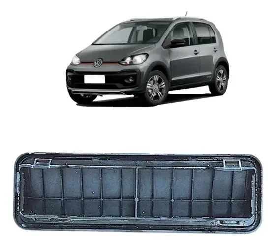 Difusor De Ar Traseira Volkswagen Up Tsi 2013  2019