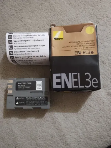 Bateria Nikon ENEL3e para Nikon D70/80/90/200 Nova