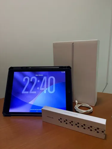 iPad 9ª Geração 64GB Wi-Fi + WB Pencil Magnética + Caixa Original | Estado de Novo