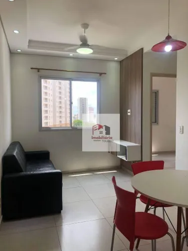 Apartamento Mobiliado com 2 dormitórios para alugar, 54 m² por R$ 2.950/mês - Parque Campo