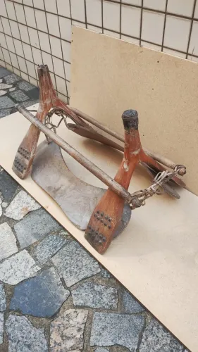 Cangalha Para Transporte de Carga em Burro