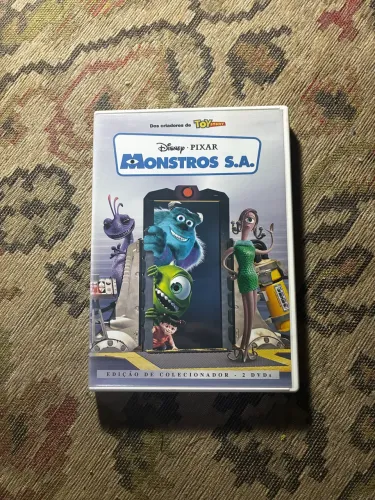 DVD - Monstros S.A - Edição de Colecionador - Disney Pixar