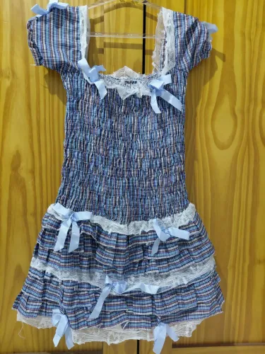Vestido Caipira 15 a 16 anos