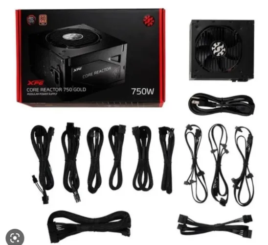Fonte xpg 750w modular com garantia ainda de 4 anos