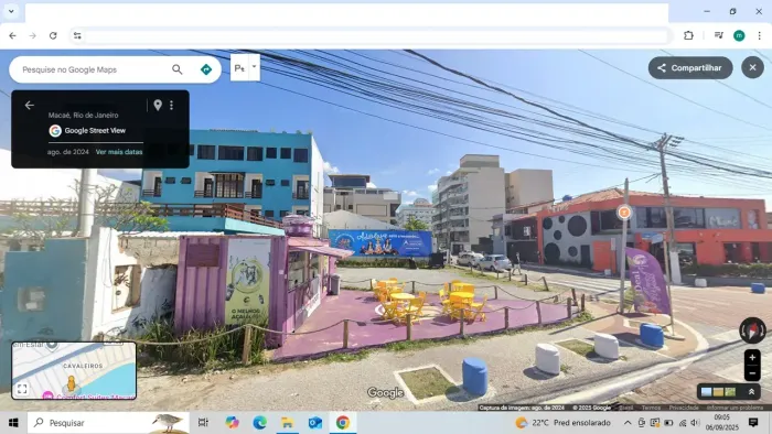 Terreno/Lote para locação nos Cavaleiros em Macaé/RJ, Orla da praia, de Esquina, Total de