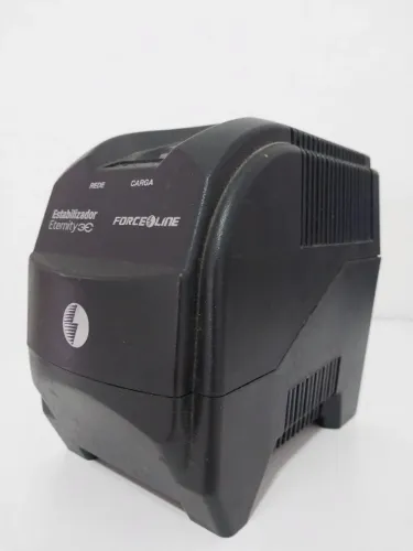 Estabilizador Force Line Eternit 300VA 115V Monovolt Preto
