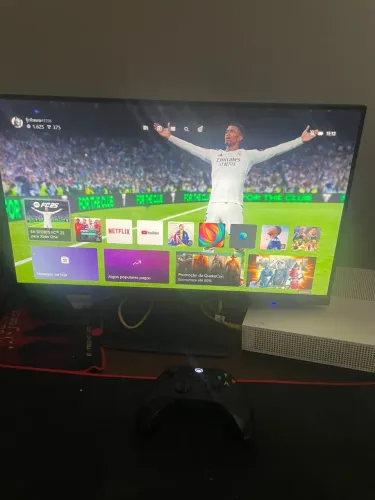 Xbox one com controle de series s