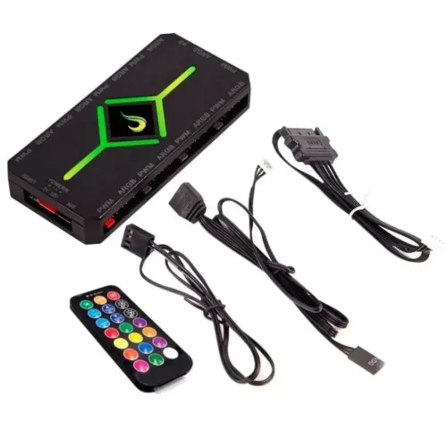 Controladora ARGB 3pin 5v PWM Rise Mode - 9 meses de uso - Excelente (C/ caixa)