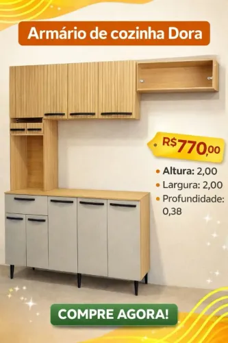 Armário de cozinha Dora