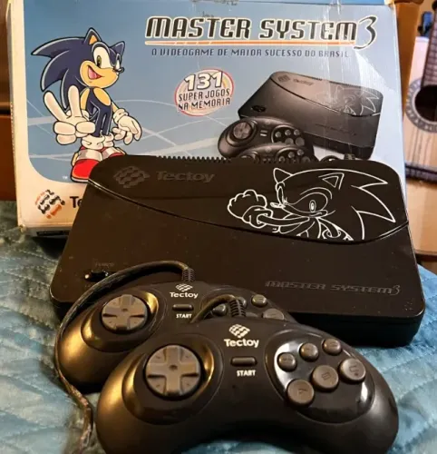 Master System 3 Original Tectoy Completo Funcionando