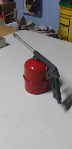 Pistola de pulverização para compressor