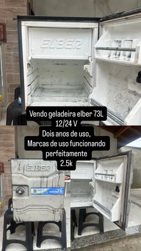 Geladeira para caminhão