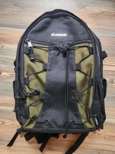 Mochila Fotográfica Canon 200EG Deluxe Original - Nova/Excelente Estado