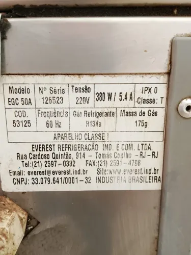 Vendo máquina de gelo seminova