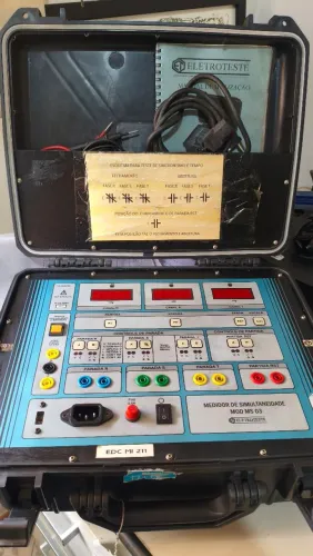 Medidor de Simultaneidade Eletroteste MS-03W - Com Cabos e Manual